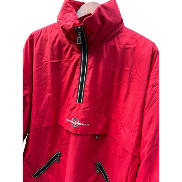 New NWT Vintage Bogner Red Andalo 1/4 Zip Pullover Weathergear Jacket - L - Picture 2 of 13